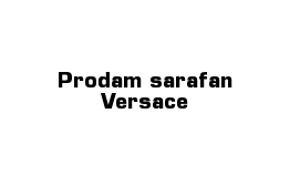 Prodam sarafan Versace